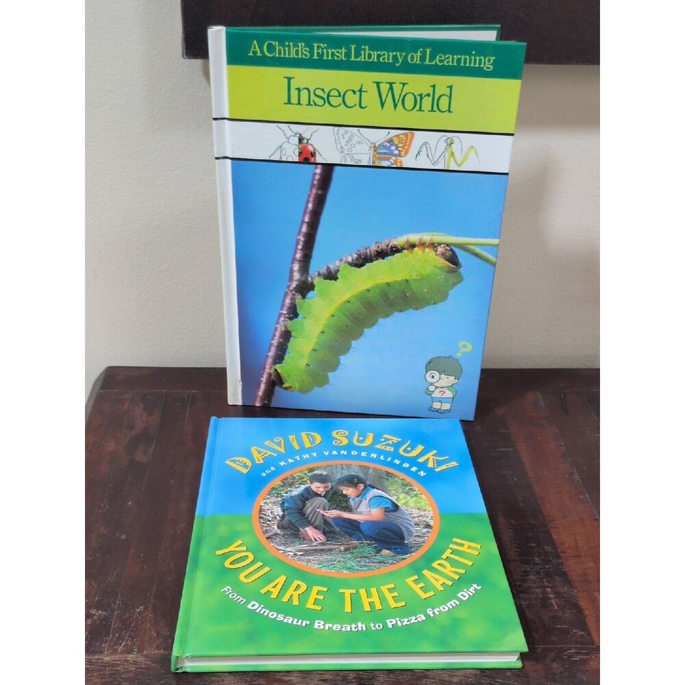 Time Life & David Suzuki Books Children's Lot of 2 Hardback Nonfiction Books